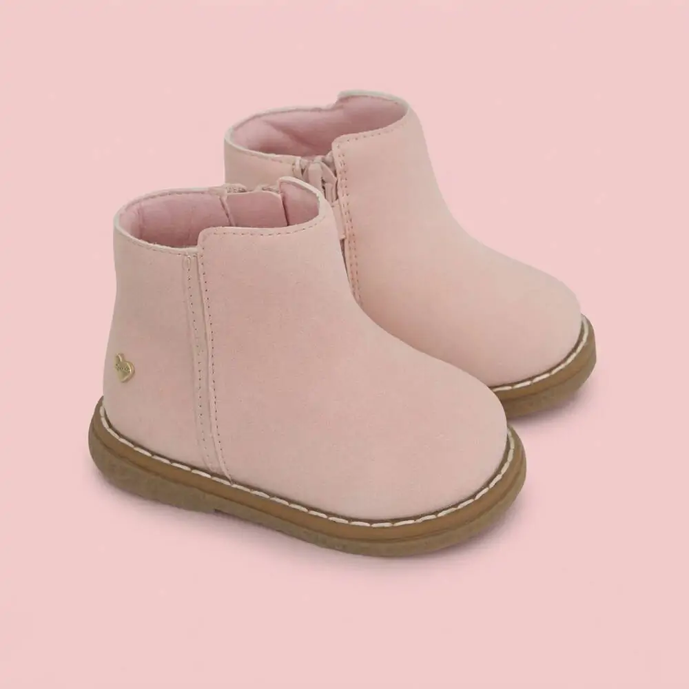 Bootie Opaline colección de niña rosado