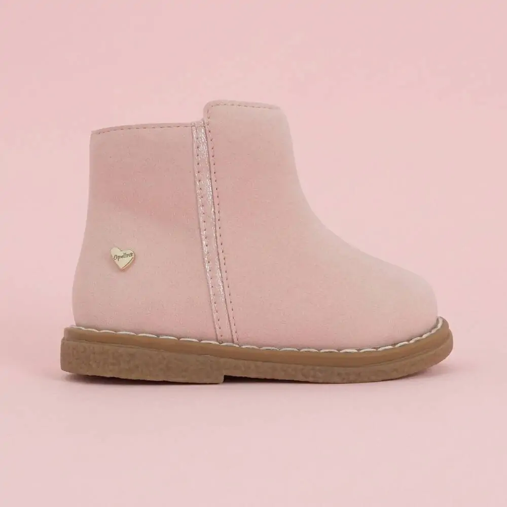Bootie Opaline colección de niña rosado