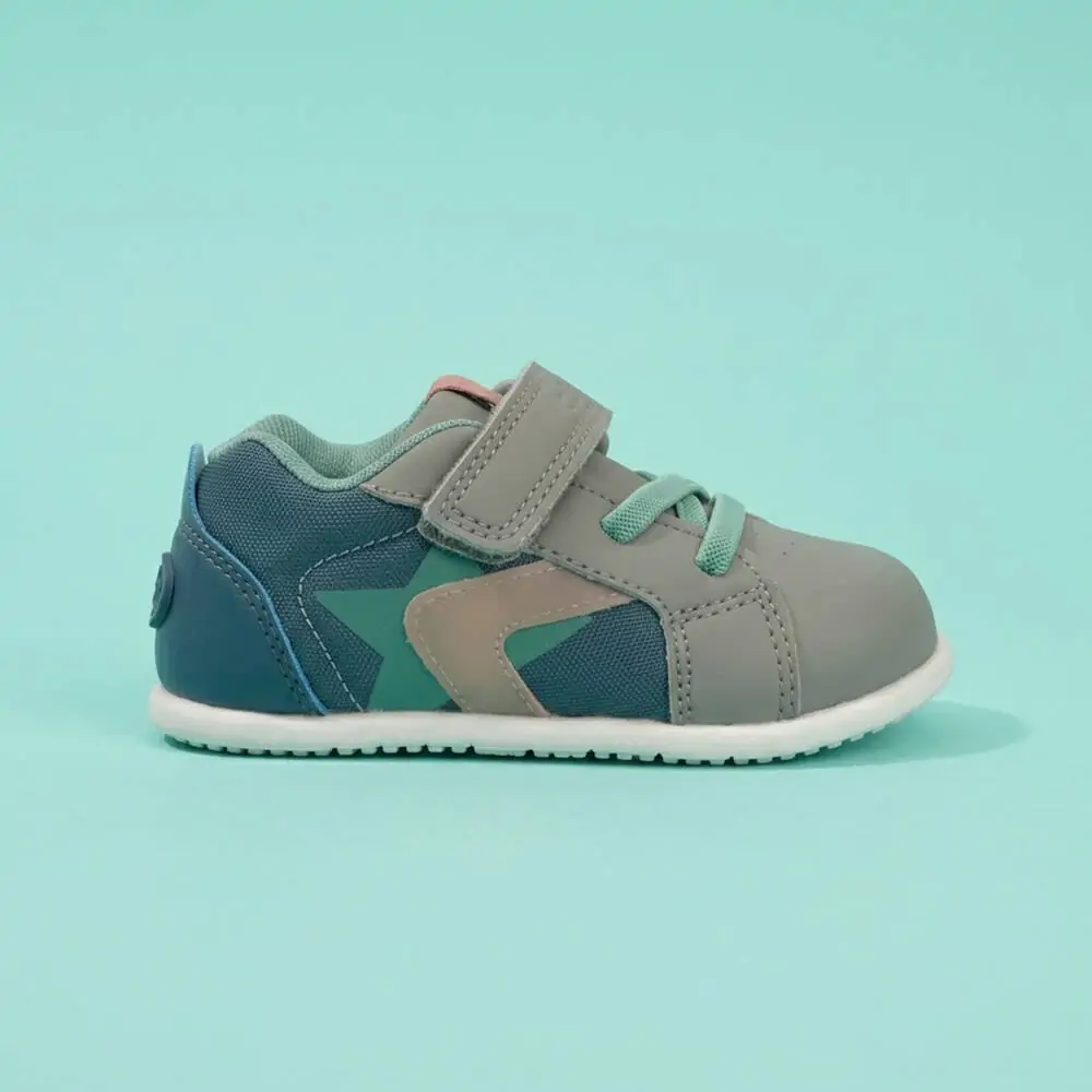 Zapatilla Colloky lifestyle de niño gris