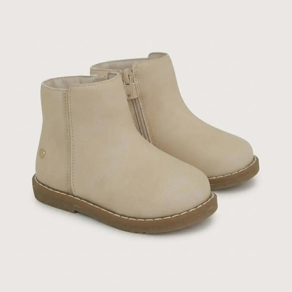 Bootie Opaline Colección de niña Beige