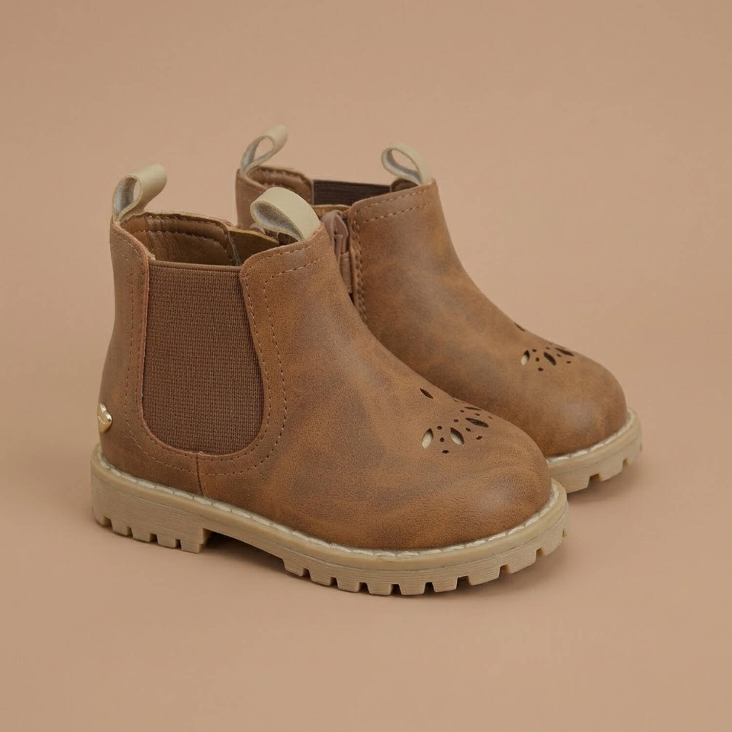 Opaline Bootie Opaline Colección de niña - Café