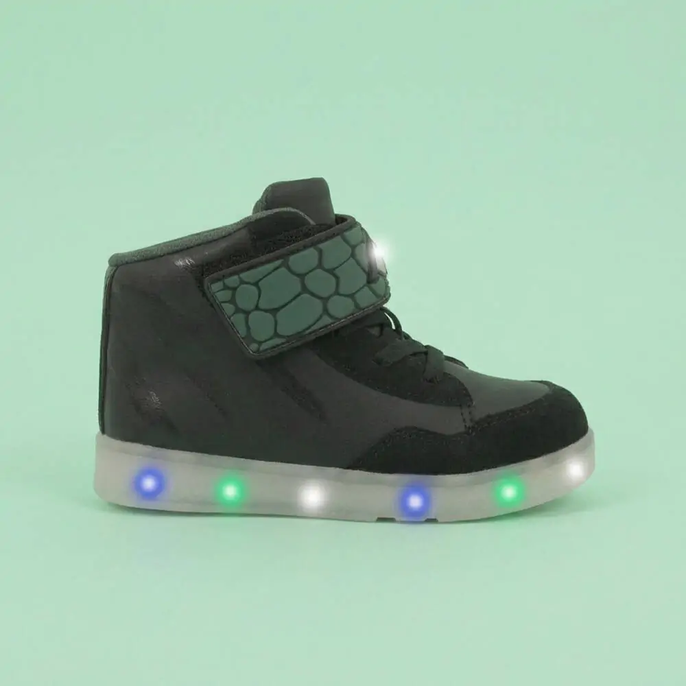 Zapatilla Colloky Luces de niño negro