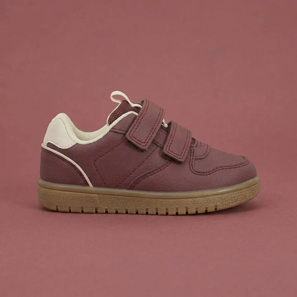 Zapatilla Colloky Lifestyle de niño burdeo