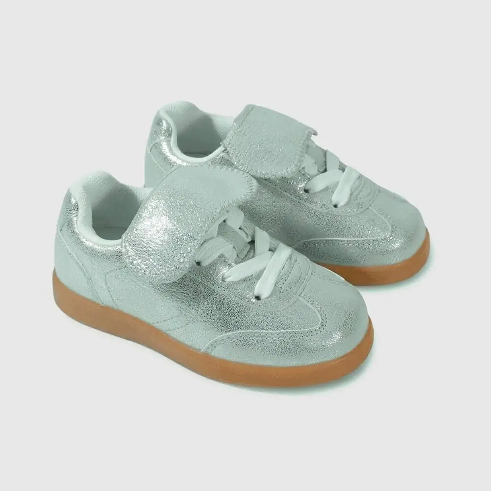 Zapatilla Colloky LifeStyle de niña - color plateado