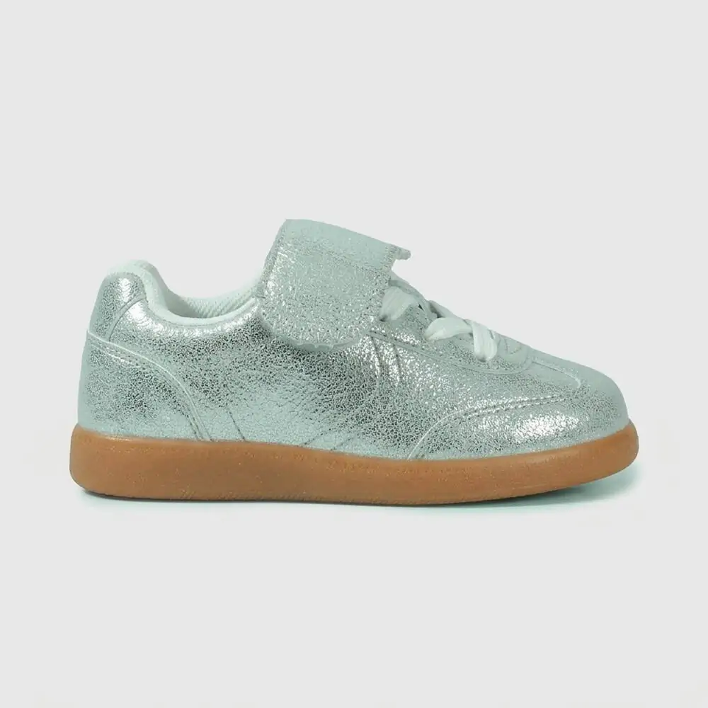 Zapatilla Colloky LifeStyle de niña - color plateado