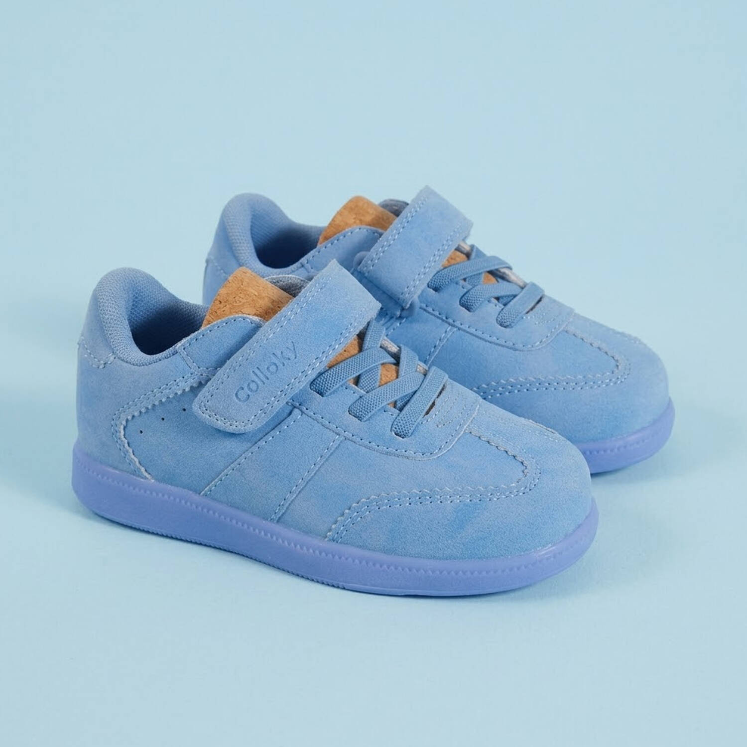 Colloky Zapatilla Colloky LifeStyle de niña - celeste