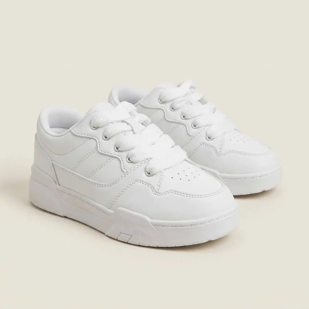 Colloky Zapatilla Colloky lifestyle de niña en color blanco