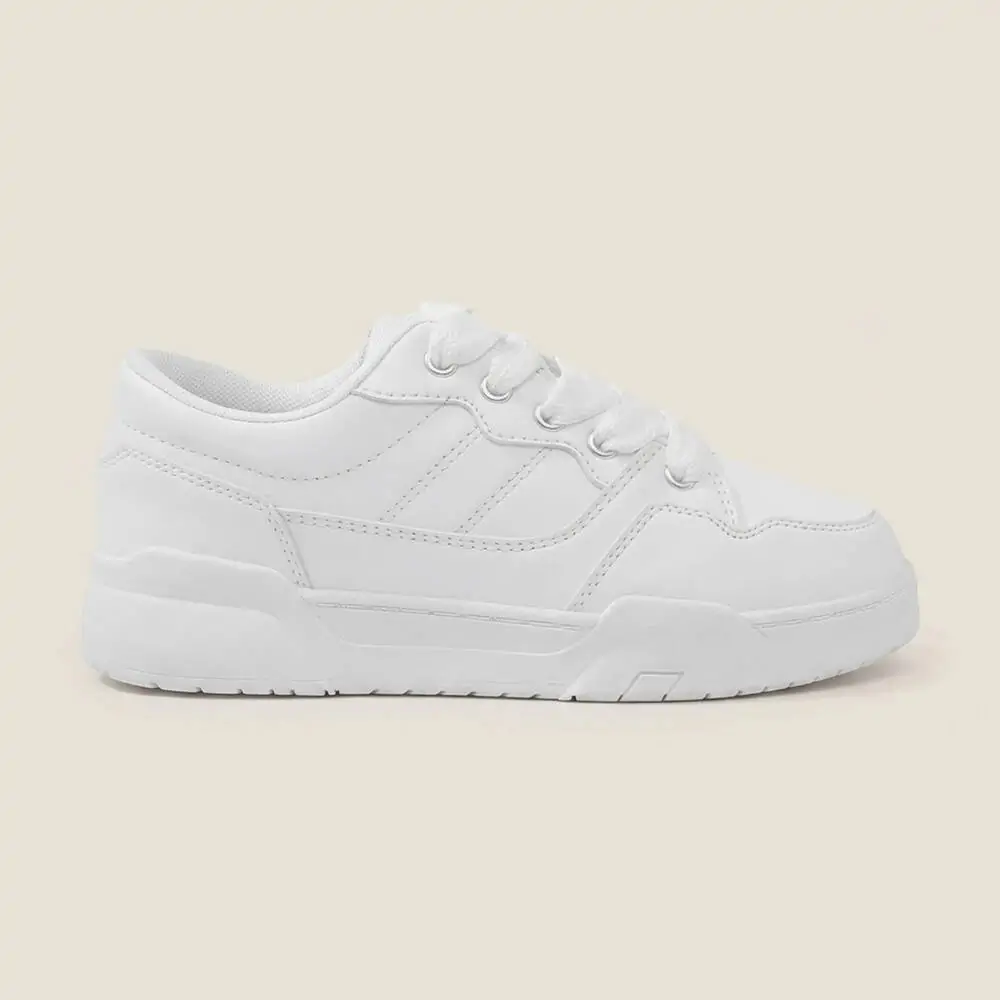 Zapatilla Colloky lifestyle de niña en color blanco
